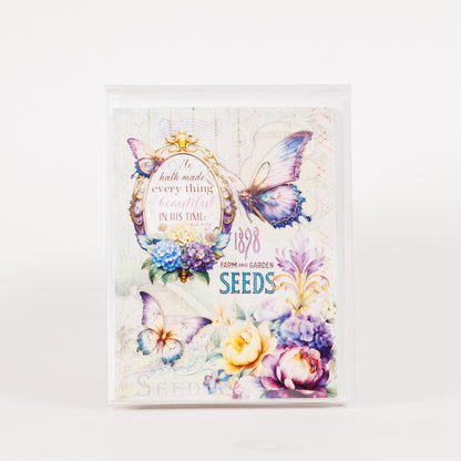 Butterflies & Blooms Notecard Set