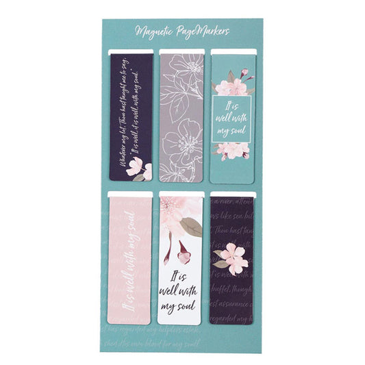 It Is Well Magnetic Bookmark Set