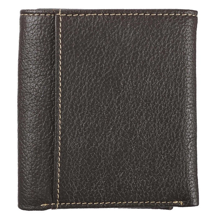 Three Crosses Espresso Trifold Wallet