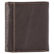 Load image into Gallery viewer, Best Dad Brown/Tan Trifold Wallet
