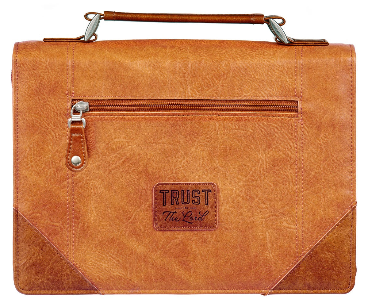 Trust in the Lord Tan Bible Cover