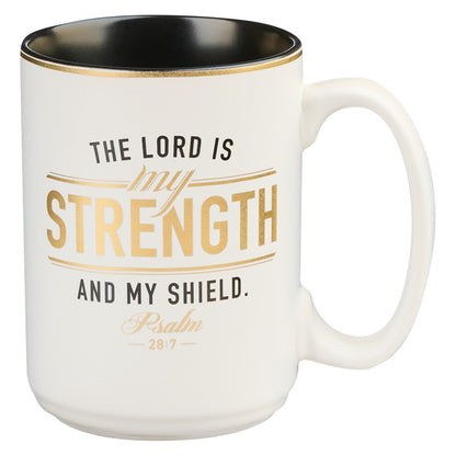 Strength & Shield Ceramic Mug