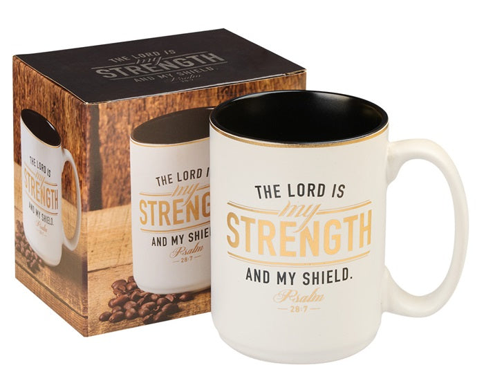 Strength & Shield Ceramic Mug