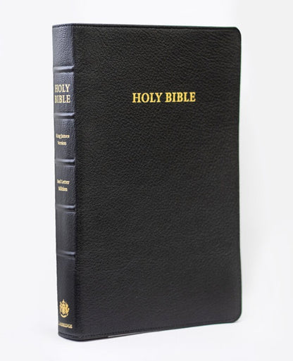 Cambridge Turquoise Reference Bible, Black Goatskin