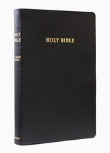 Load image into Gallery viewer, Cambridge Topaz Reference Bible, Black Calf Split Leather
