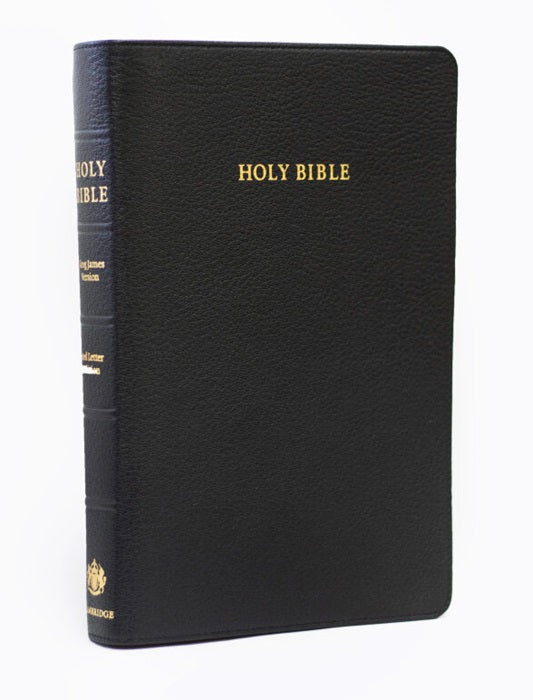 Cambridge Concord Reference Bible, Black Edge-lined Goatskin