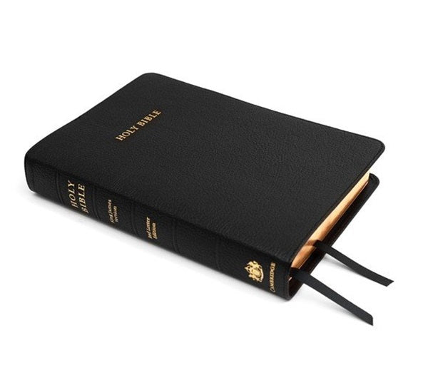 Cambridge Concord Reference Bible, Black Edge-lined Goatskin