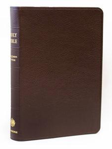 Cambridge Cameo Reference Bible, Brown Calfskin