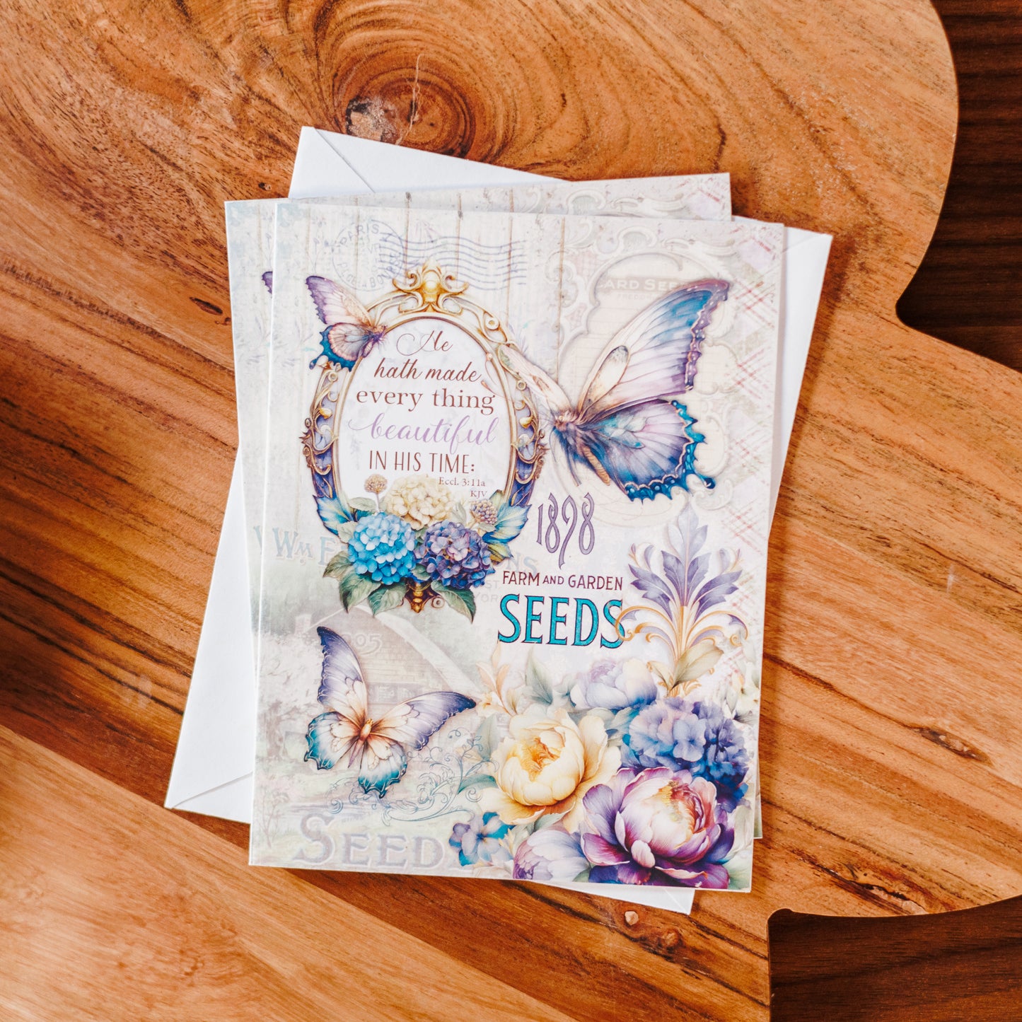 Butterflies & Blooms Notecard Set