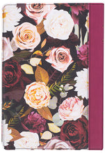Load image into Gallery viewer, Floral Large Print Thinline Bible w/ Thumb Index
