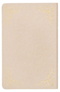 Pearlized Ivory Deluxe Gift Bible w/ Thumb Index