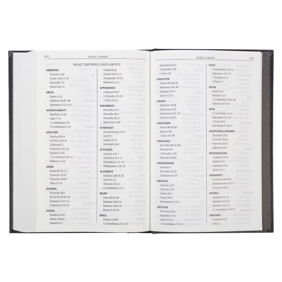 Hardcover Large Print Black Pew Bible