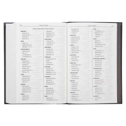 Hardcover Large Print Black Pew Bible