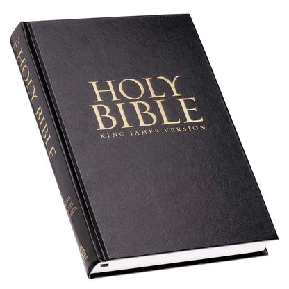 Hardcover Large Print Black Pew Bible