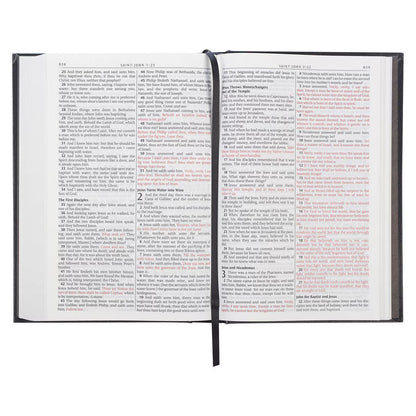 Hardcover Large Print Black Pew Bible