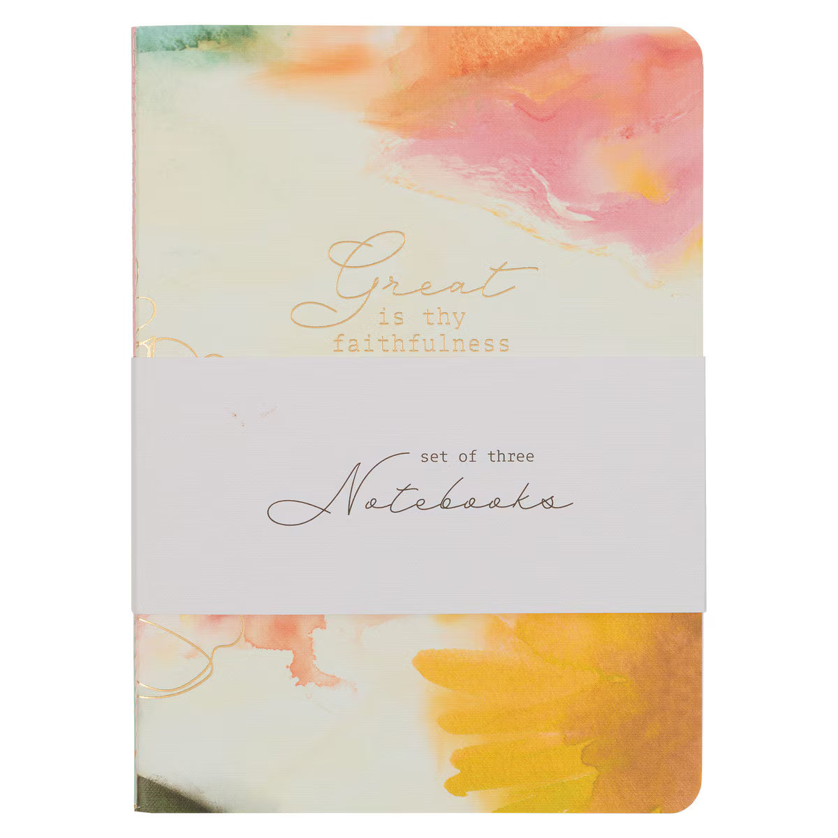 Faithfulness Pastel Meadow Large Notebook Set