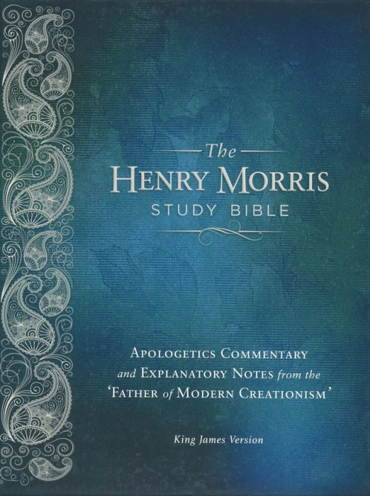 Henry Morris Study Bible Black Leather