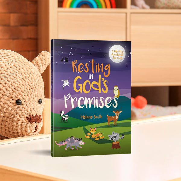 Resting in God's Promises: A 60-Day Devotional for Kids: My Walk With God Series [Book 4]