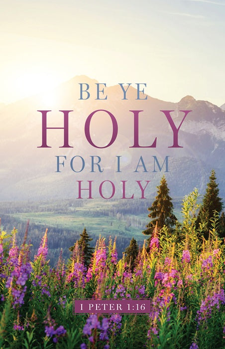 Be Ye Holy