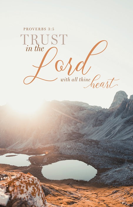 Trust in the Lord