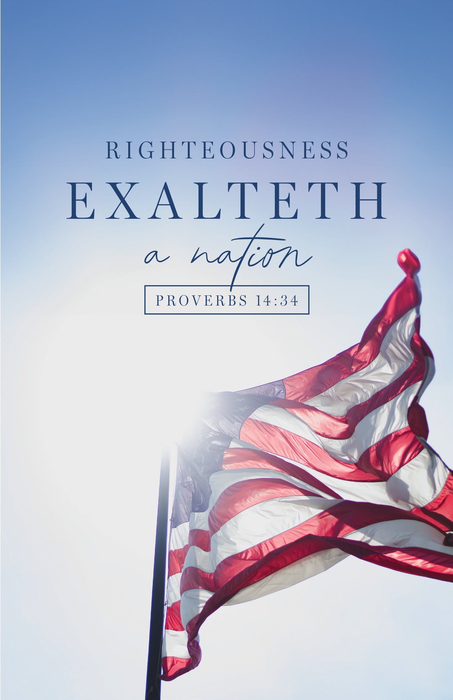 Righteousness Exalteth