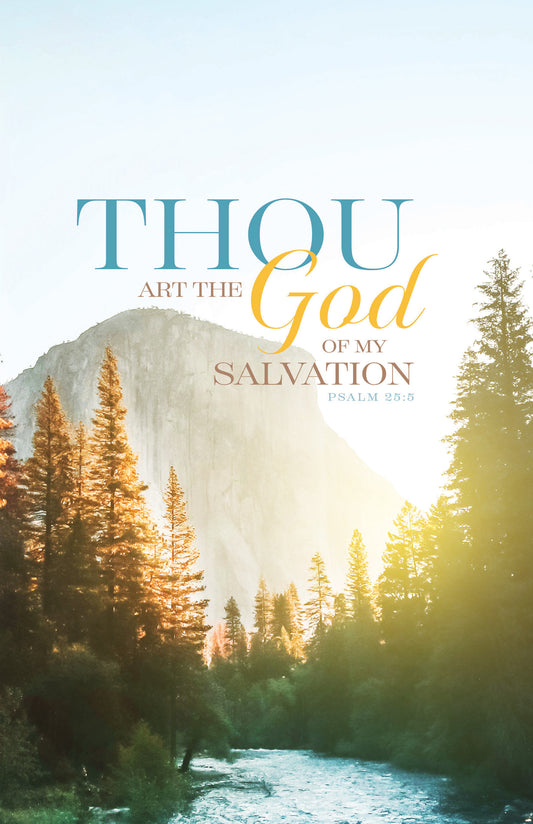 Thou Art the God of My Salvation