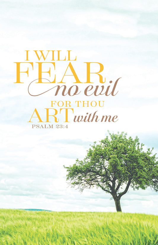 I Will Fear No Evil