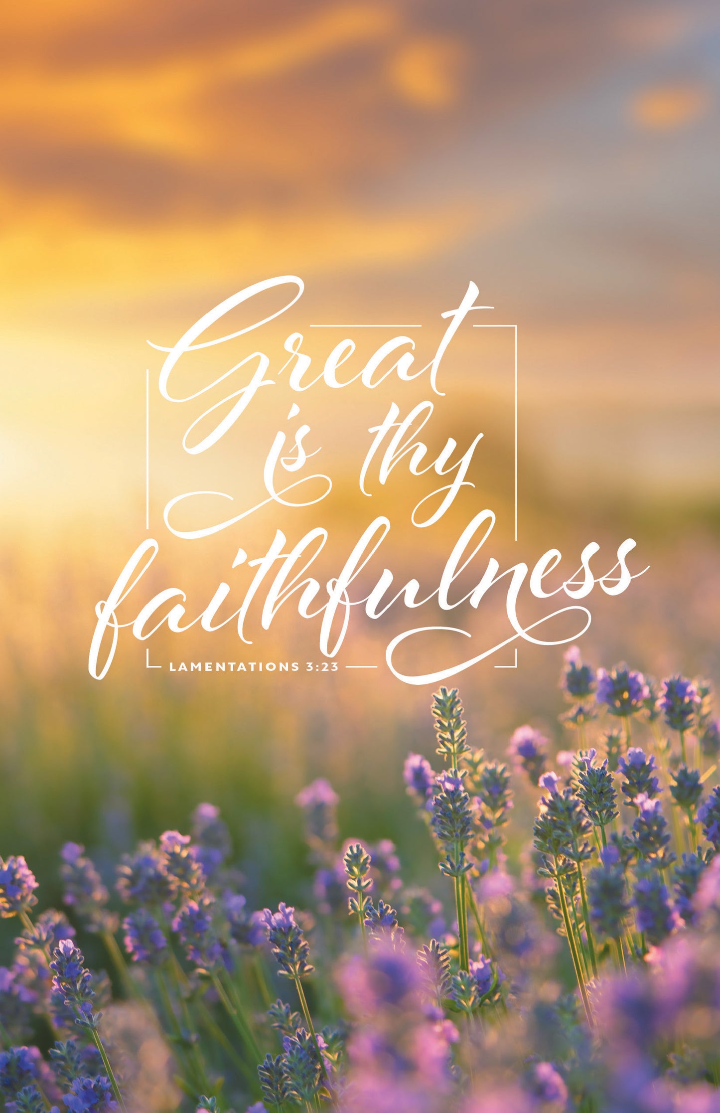 Great Is Thy Faithfulness