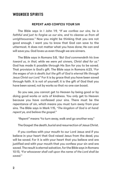 Wounded Spirits: A Biblical Approach to Dealing with the Effects of Post Traumatic Stress Disorder