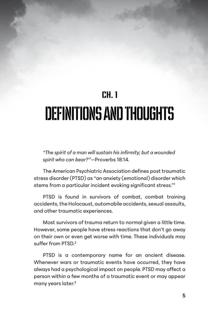Wounded Spirits: A Biblical Approach to Dealing with the Effects of Post Traumatic Stress Disorder