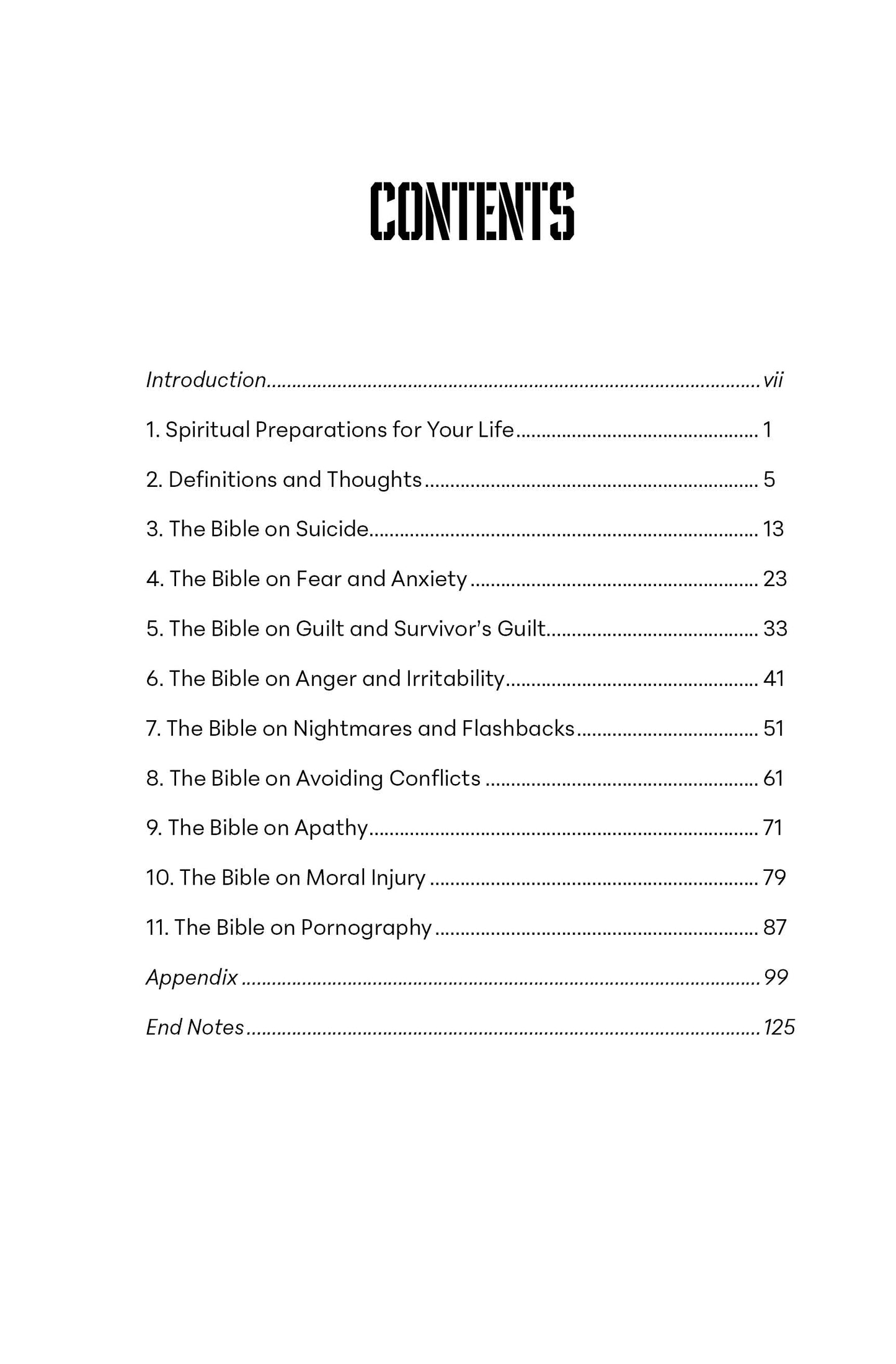 Wounded Spirits: A Biblical Approach to Dealing with the Effects of Post Traumatic Stress Disorder