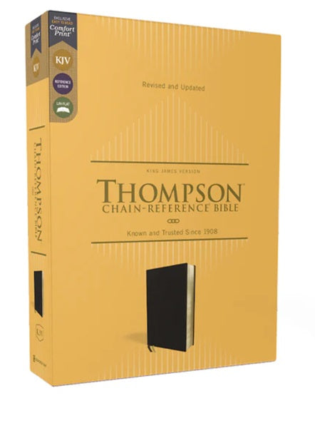 Thompson Chain-Reference Bible, Standard Size, Bonded Black