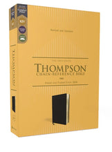 Load image into Gallery viewer, Thompson Chain-Reference Bible, Standard Size, Bonded Black
