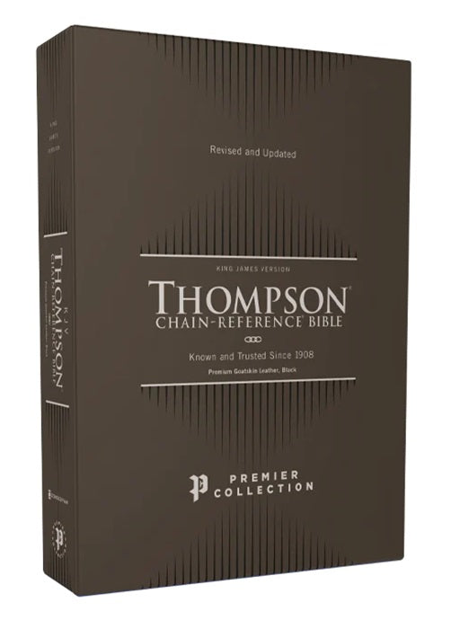 Thompson Chain-Reference Bible, Standard Size, Goatskin Black