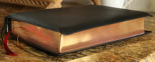 Load image into Gallery viewer, Thompson Chain-Reference Bible, Standard Size, Goatskin Black
