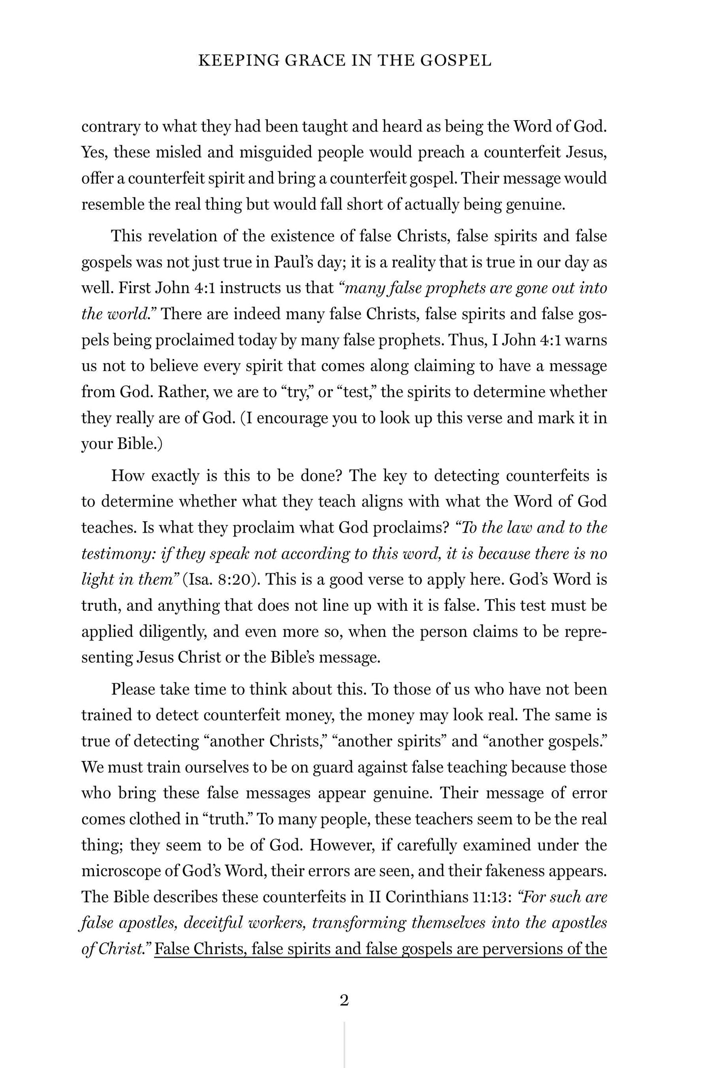 Keeping Grace in the Gospel: Bringing Clarity to the Greatest Story Ever Told [PRE-ORDER]
