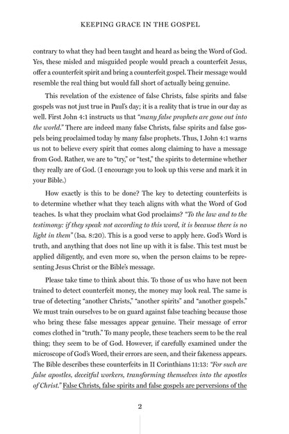 Keeping Grace in the Gospel: Bringing Clarity to the Greatest Story Ever Told [PRE-ORDER]