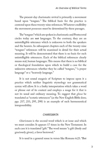 The Tongues Tangle: A Biblically and Historically Definitive Analysis of Tongues and an Exposé of the Modern Charismatic Movement