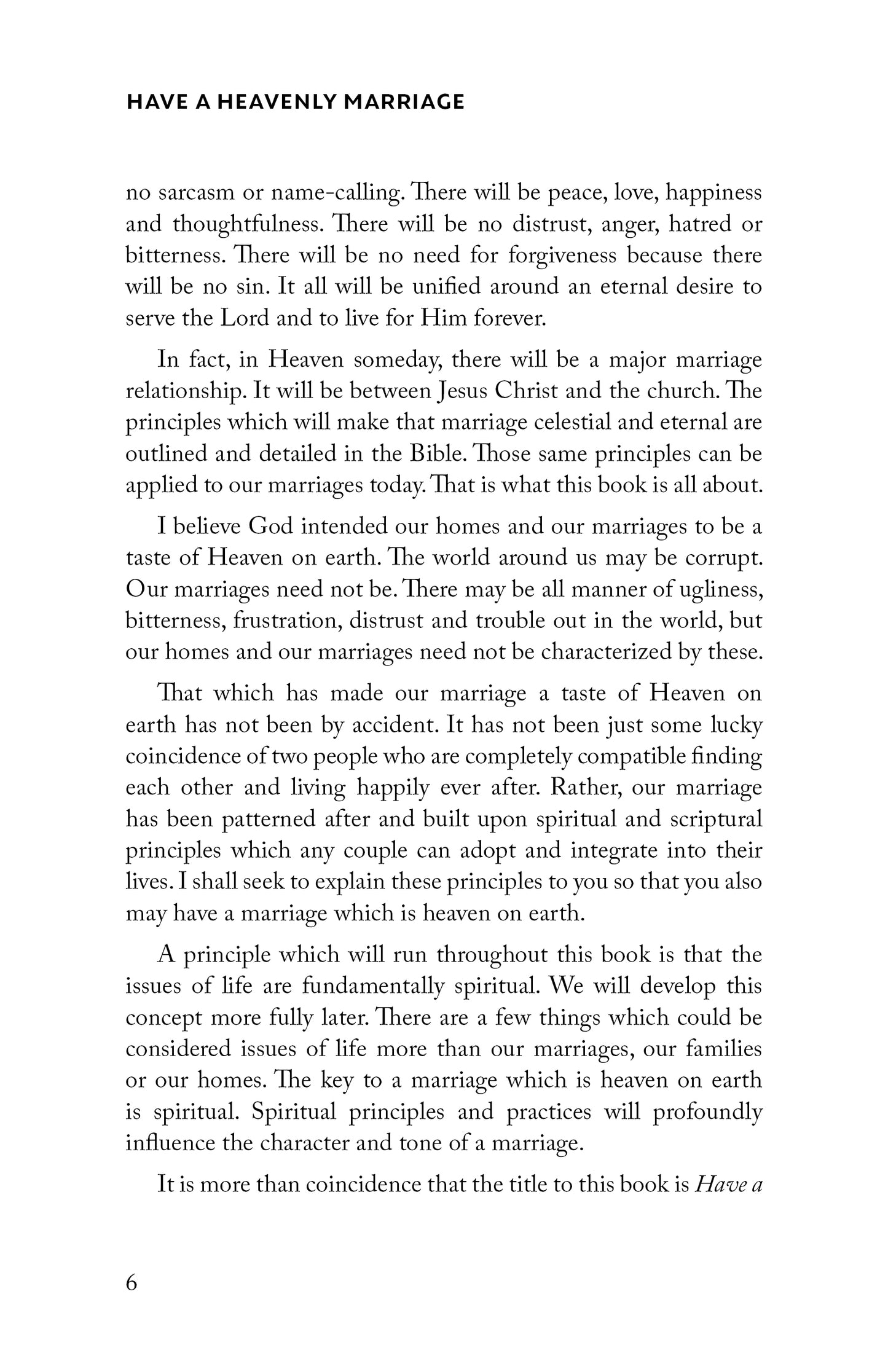 Have a Heavenly Marriage: A Biblical Guide to Lasting Love