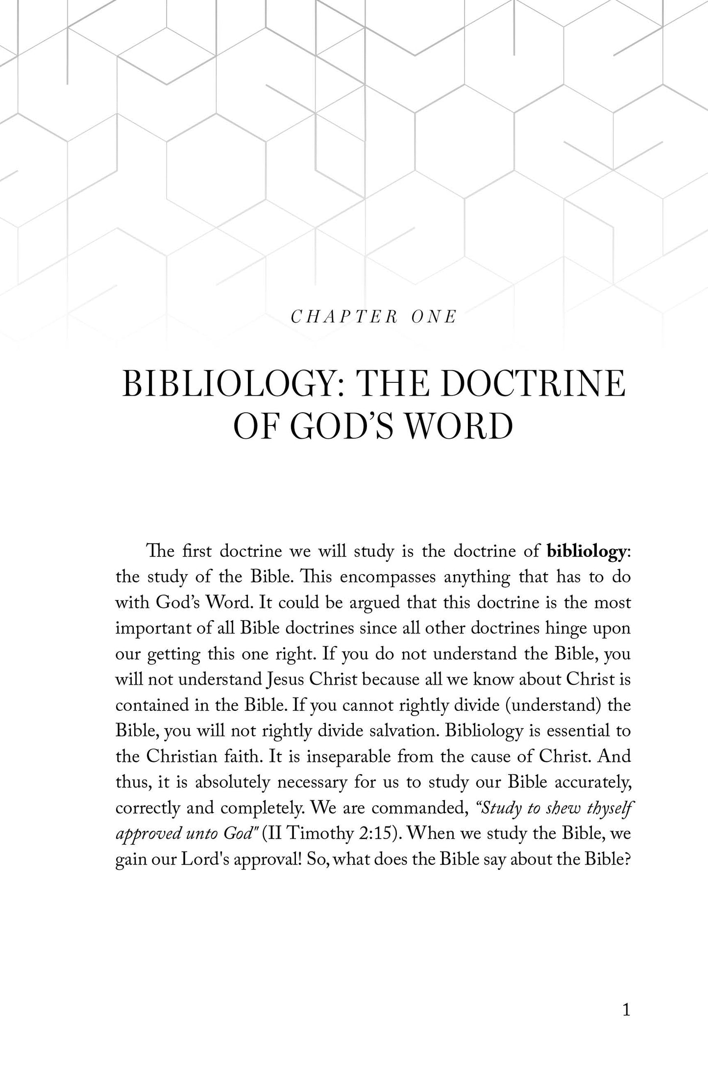 Building on a Solid Foundation: A Study on Bible Doctrine for New Believers