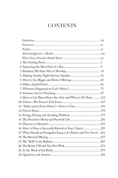 What Every Preacher Should Know: The Pastor's Success Handbook