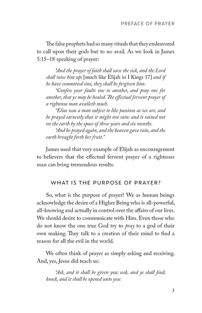 Call Upon Him: An Examination of Prayers Throughout Scripture