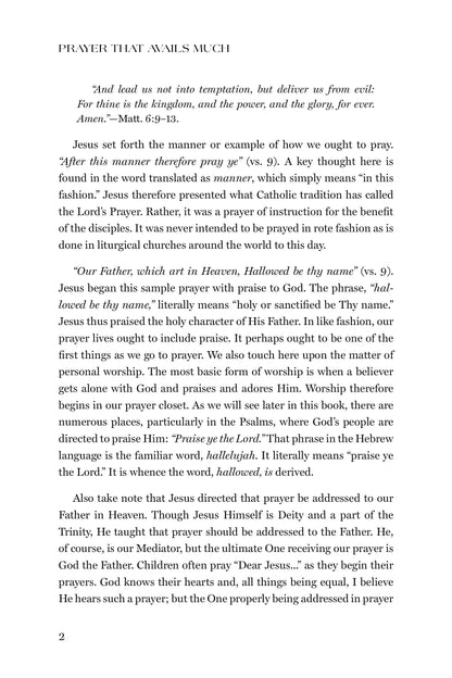 Prayer That Avails Much: The Power of Fervent Prayer; A Comprehensive Study