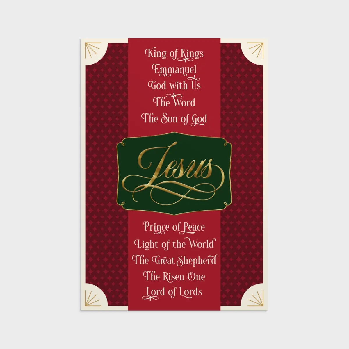 Names of Jesus - 18 Christmas Boxed Cards