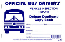 Load image into Gallery viewer, Bus Driver&#39;s Vehicle Inspection Report
