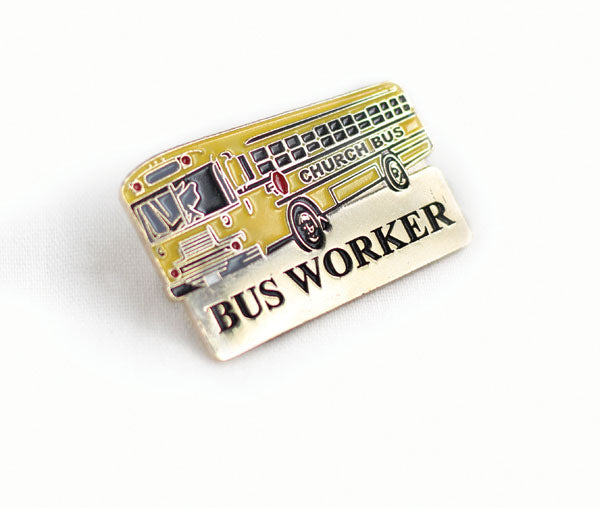 Bus Worker Pin