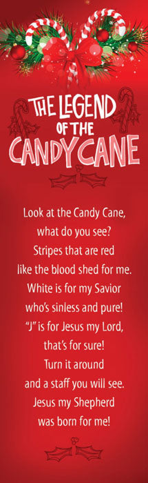 Legend of the Candy Cane Bookmark [Pack of 25]
