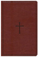 Load image into Gallery viewer, Giant Print Reference Bible Brown Leathertouch
