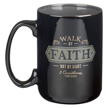 Load image into Gallery viewer, Walk By Faith Ceramic Mug
