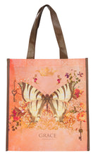 Load image into Gallery viewer, Grace Butterfly Orange Tote Bag
